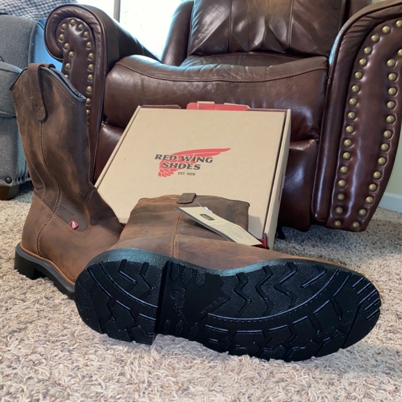 Men’s Steel toe Red Wind Boots main image 5